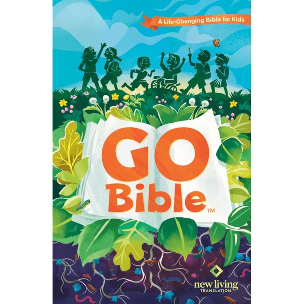 NLT Go Bible for Kids (Hardcover): A Life-Changing Bible for Kids -- New Living